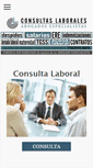 Mobile Screenshot of consultaslaborales.org